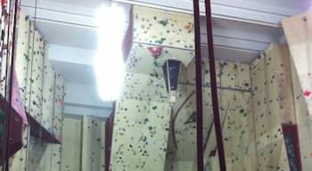 Indoor climbing in a church! www.kletterkirche.de