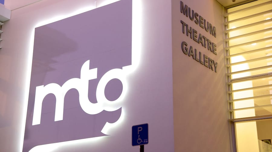 Napier showing signage