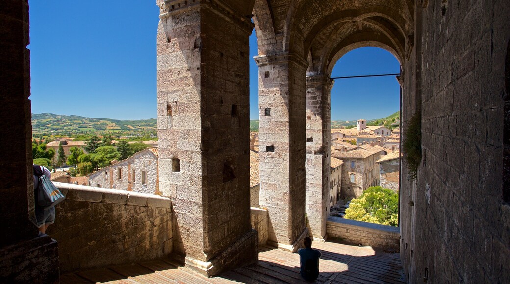 Gubbio som inkluderer kulturarv