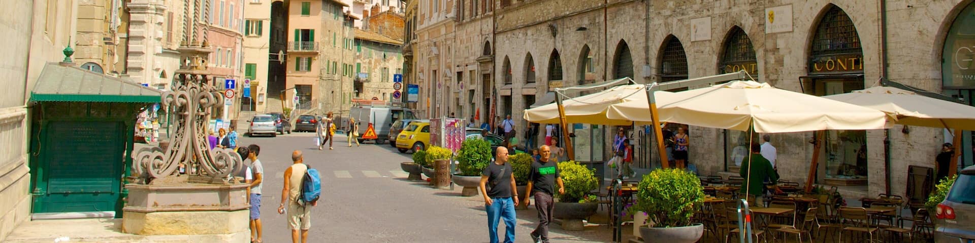 Pérouse qui includes ville et patrimoine architectural