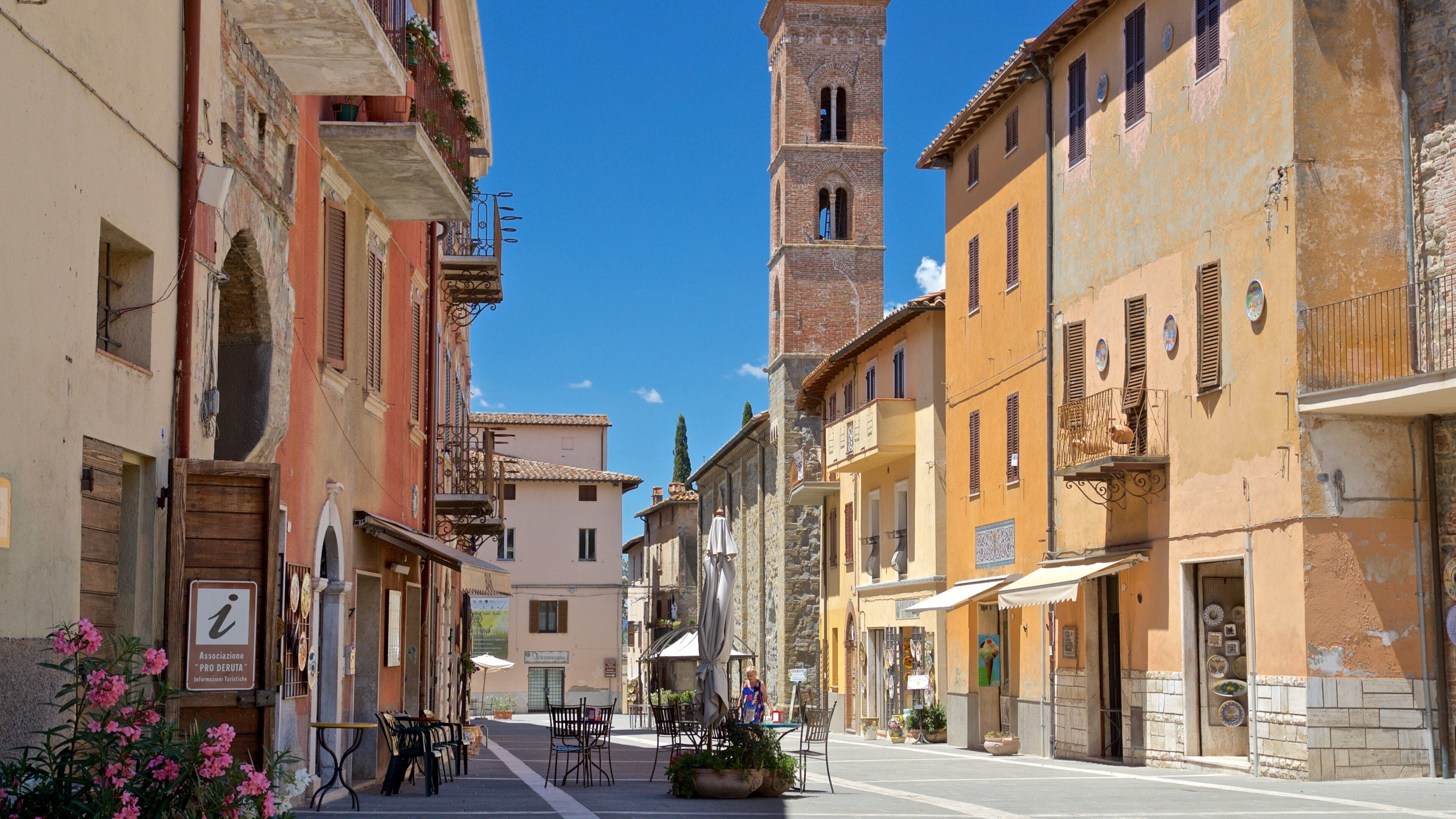 Deruta showing heritage elements