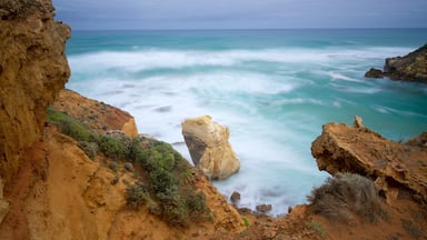 Warrnambool showing rugged coastline