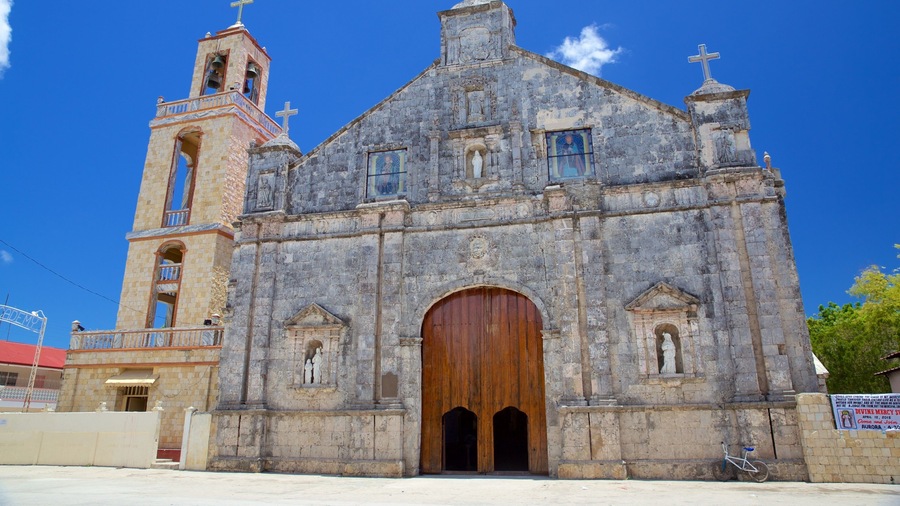 Cebu Island which includes heritage architecture, a church or cathedral and religious aspects