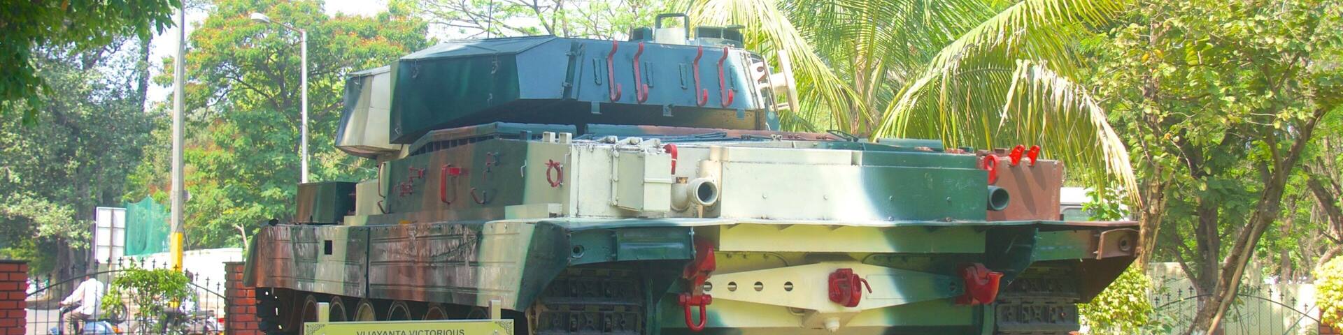 Pune featuring military items