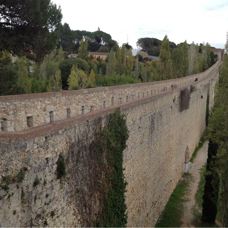City walls... You can walk through them for free. Great city views, really worth it!