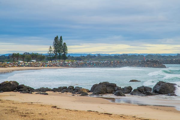 Town Beach featuring a sandy beach and general coastal views