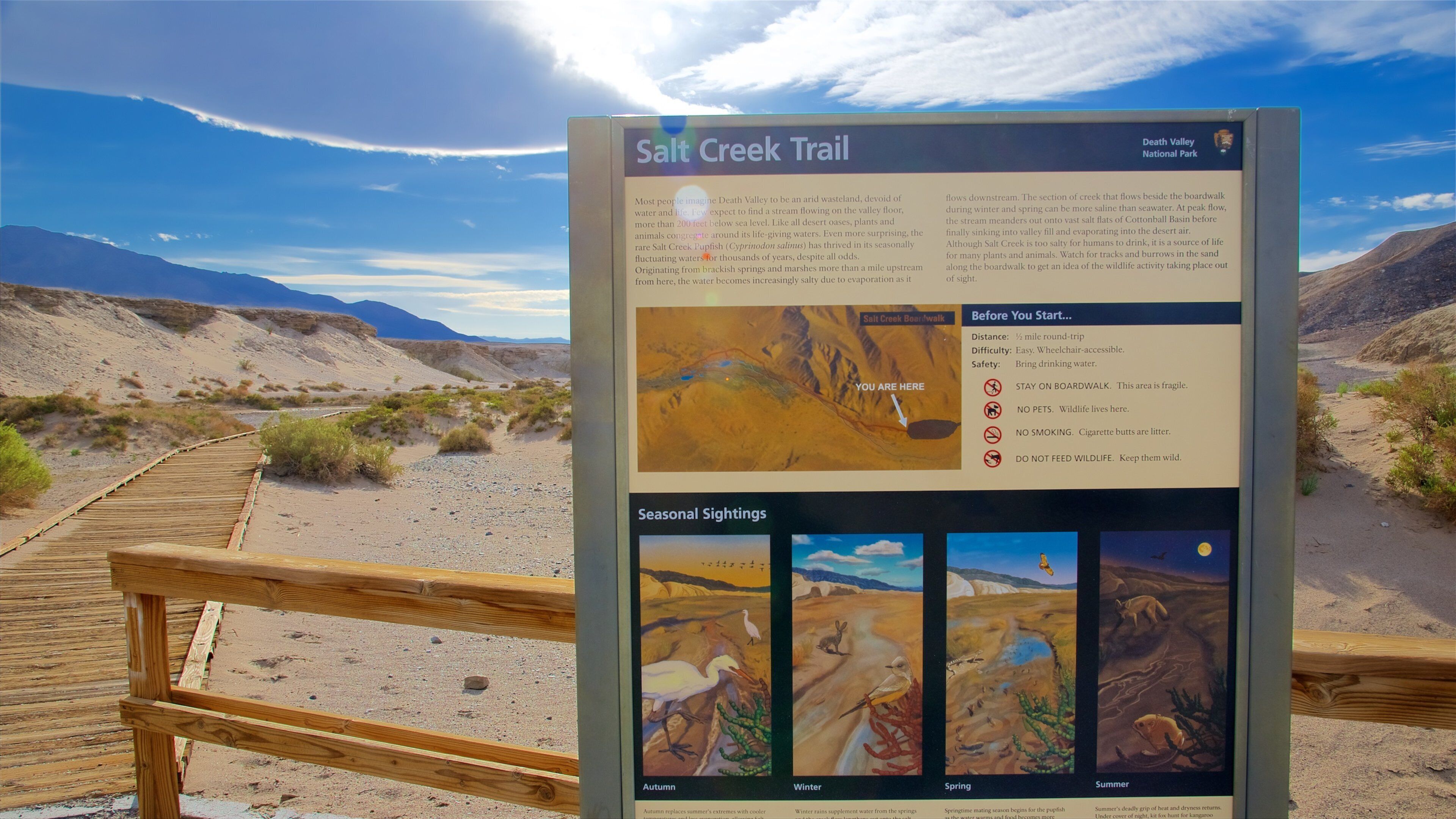 Salt Creek Trailhead