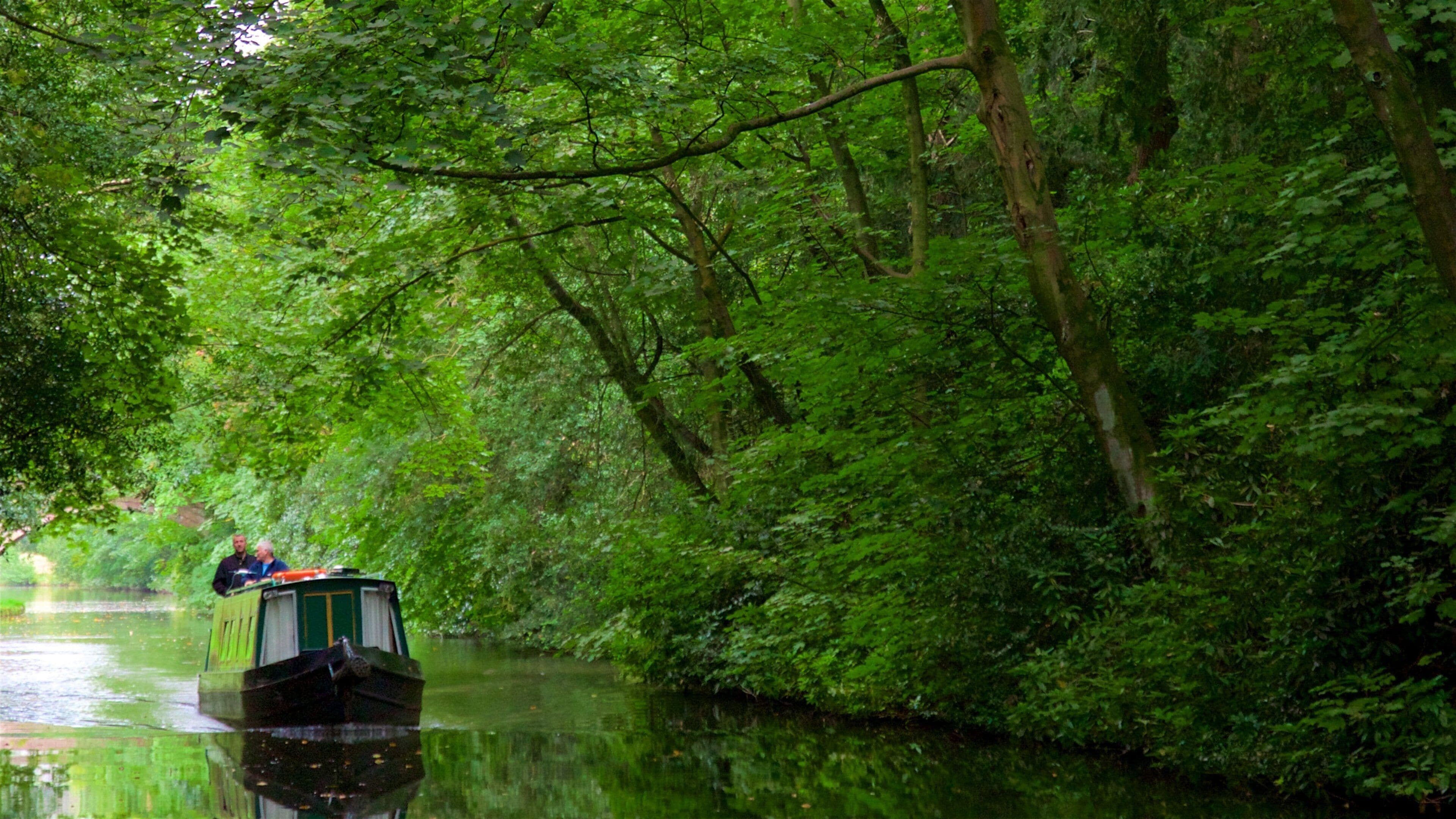 Warrington inclusief varen en een rivier of beek