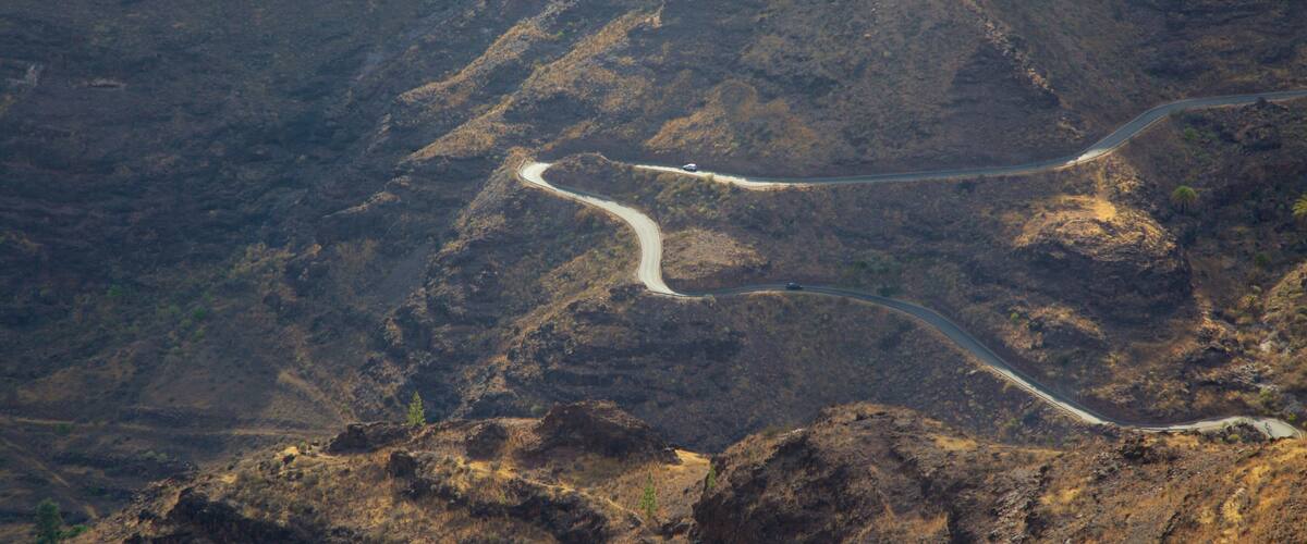 Canary Islands featuring a gorge or canyon