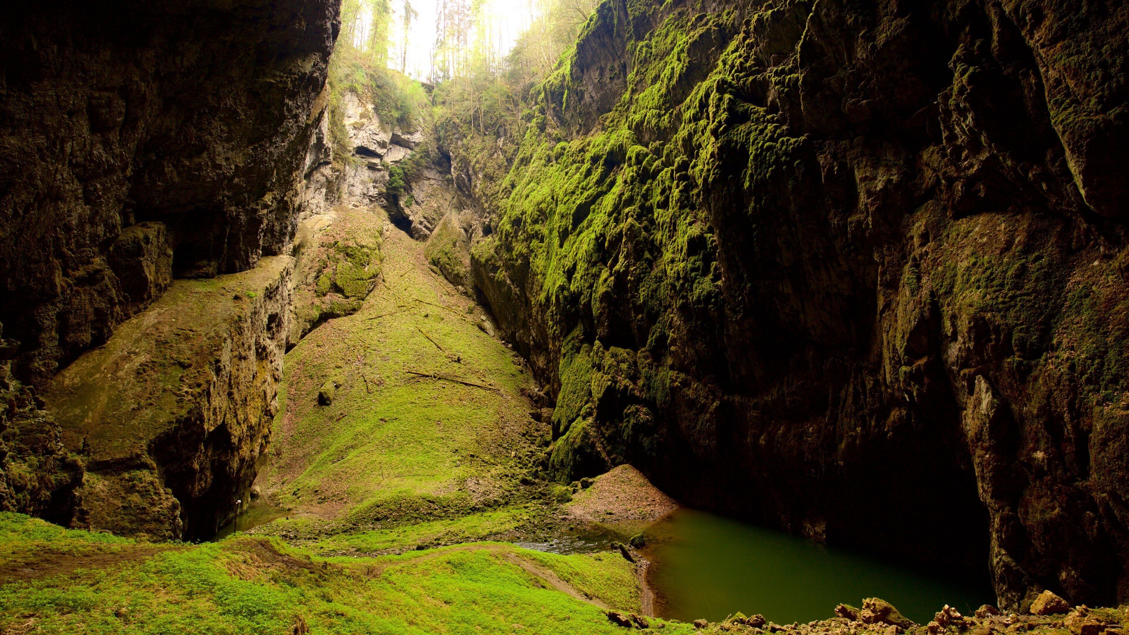 South Moravian featuring caves