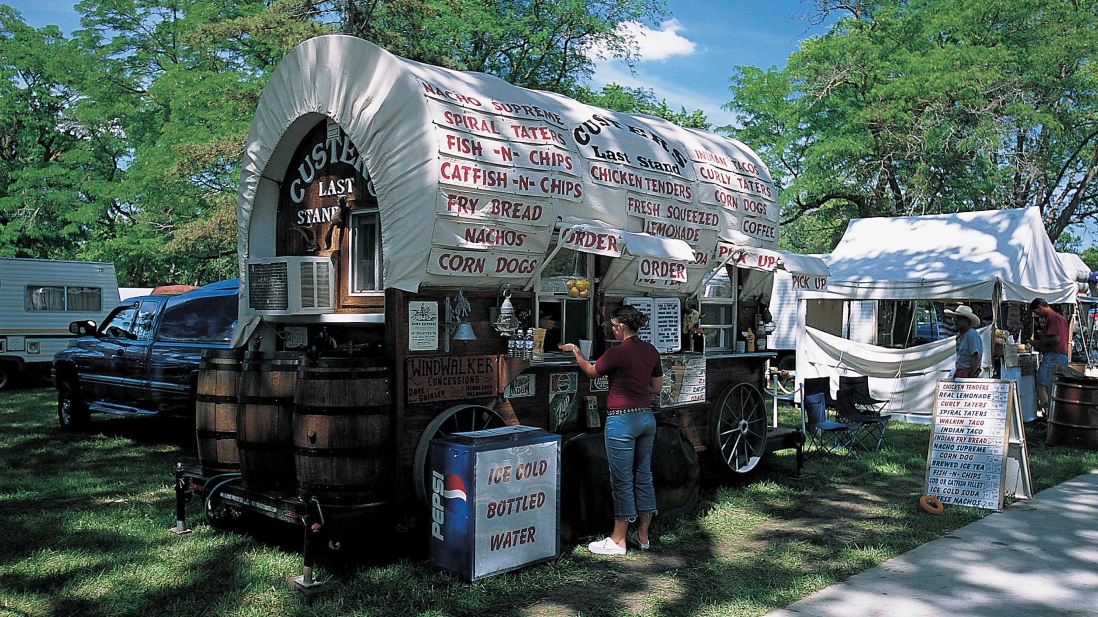 Southeast Nebraska featuring a small town or village, signage and outdoor eating