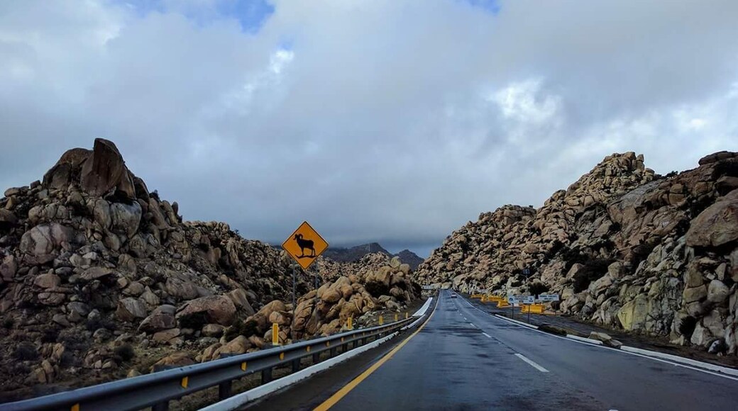 La Rumorosa road, Baja California, Mexico