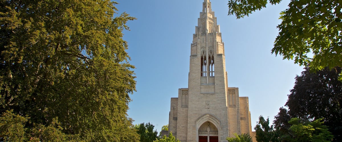Rochester featuring heritage architecture and a church or cathedral