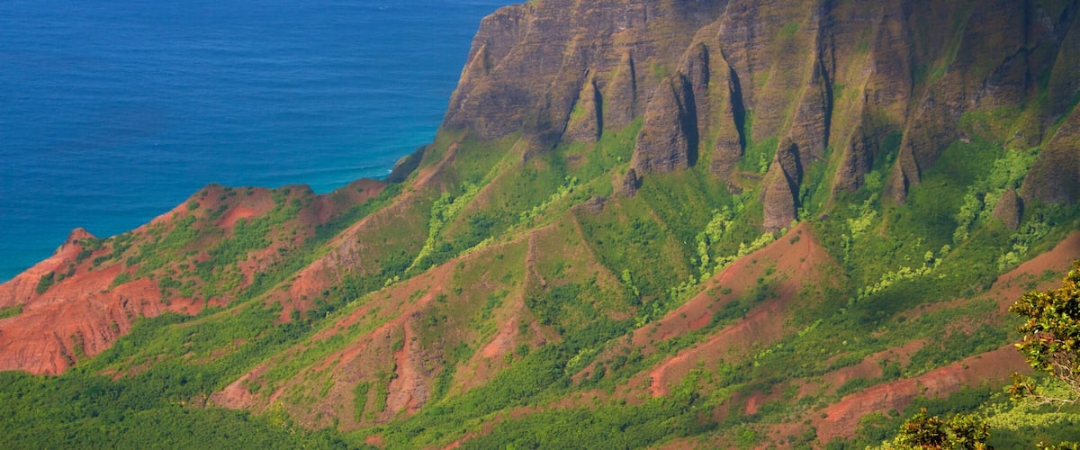 Waimea featuring yleiset rantanäkymät, maisemat ja vuoret