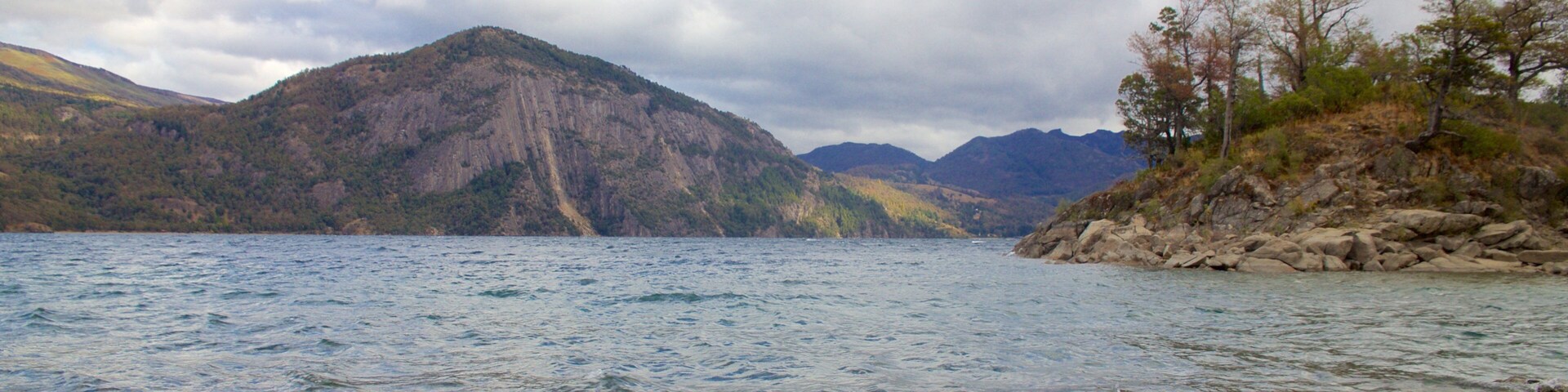 Região da Patagônia caracterizando um lago ou charco