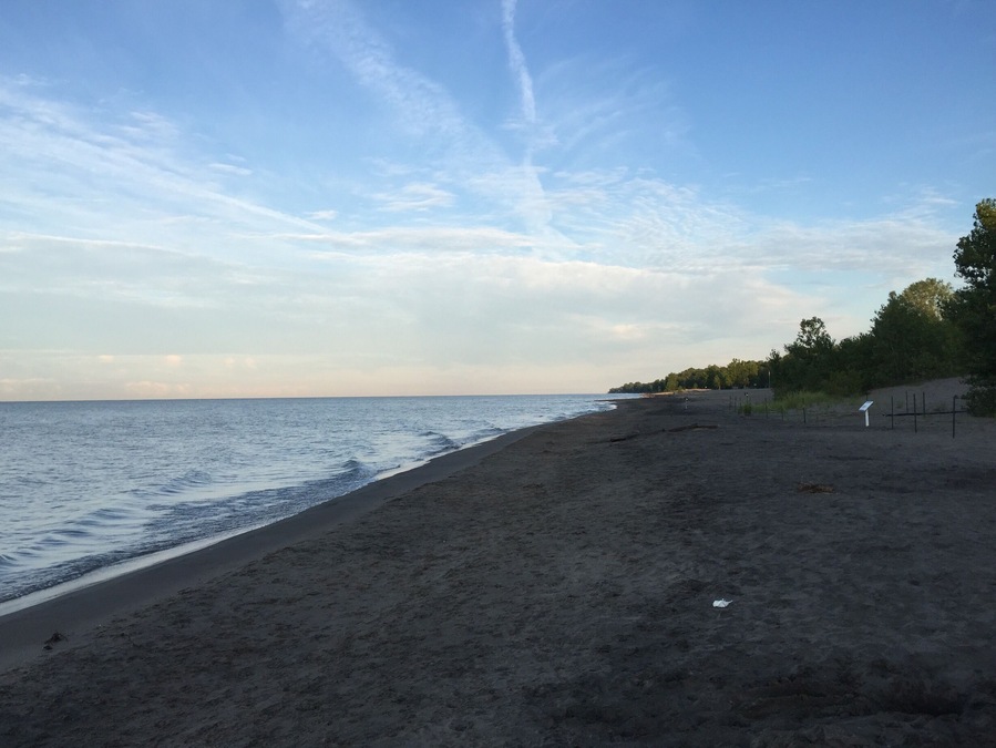 Great camping right next to the water!  Sunrise was beautiful & early morning kayaking was a blast!