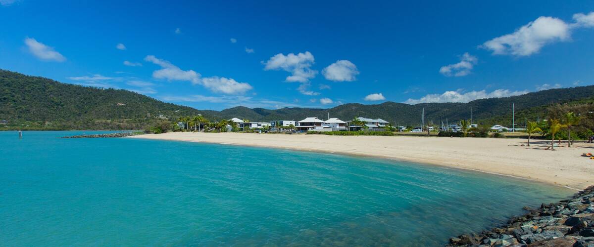 Boathaven Beach which includes a sandy beach and general coastal views