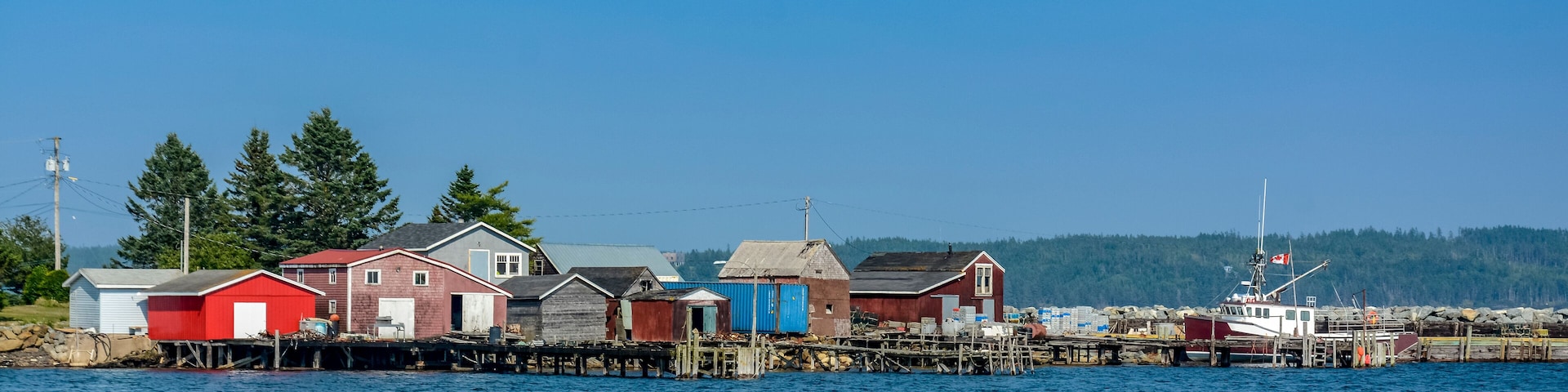 LaHave fishing community in Nova Scotia