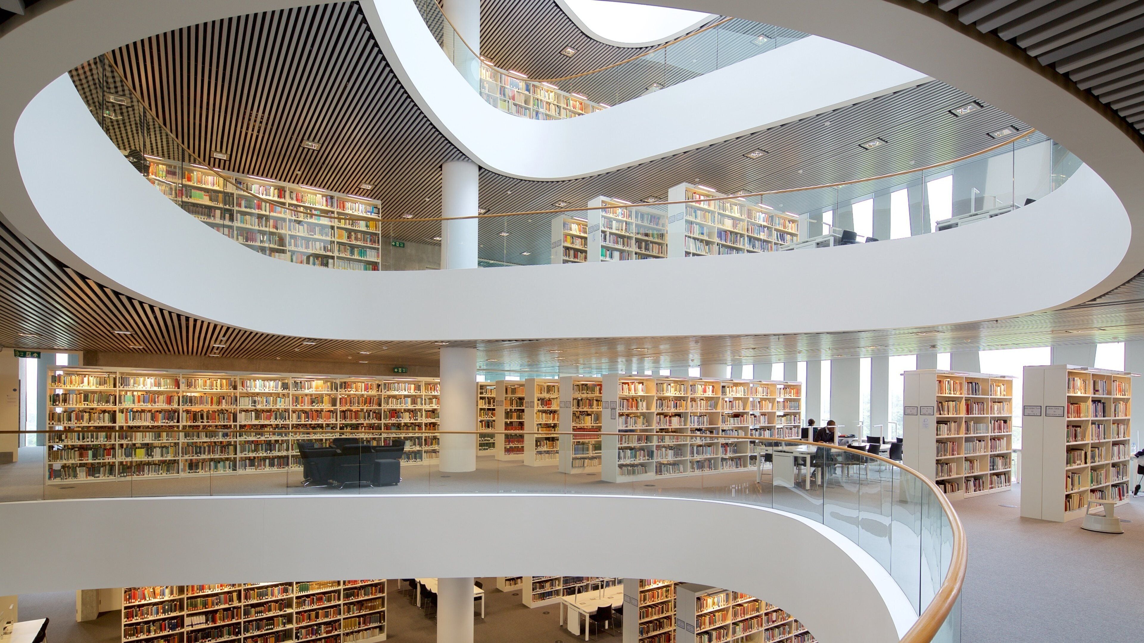 Scotland showing modern architecture and interior views