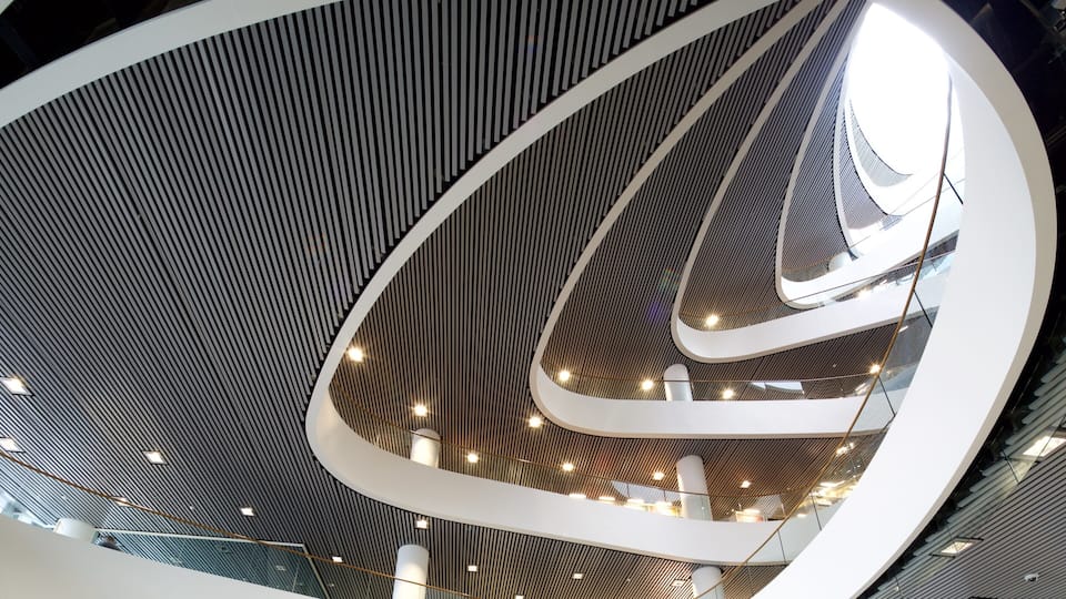 Aberdeen which includes modern architecture and interior views