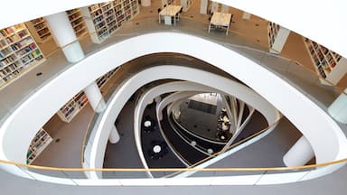 Aberdeen showing modern architecture and interior views