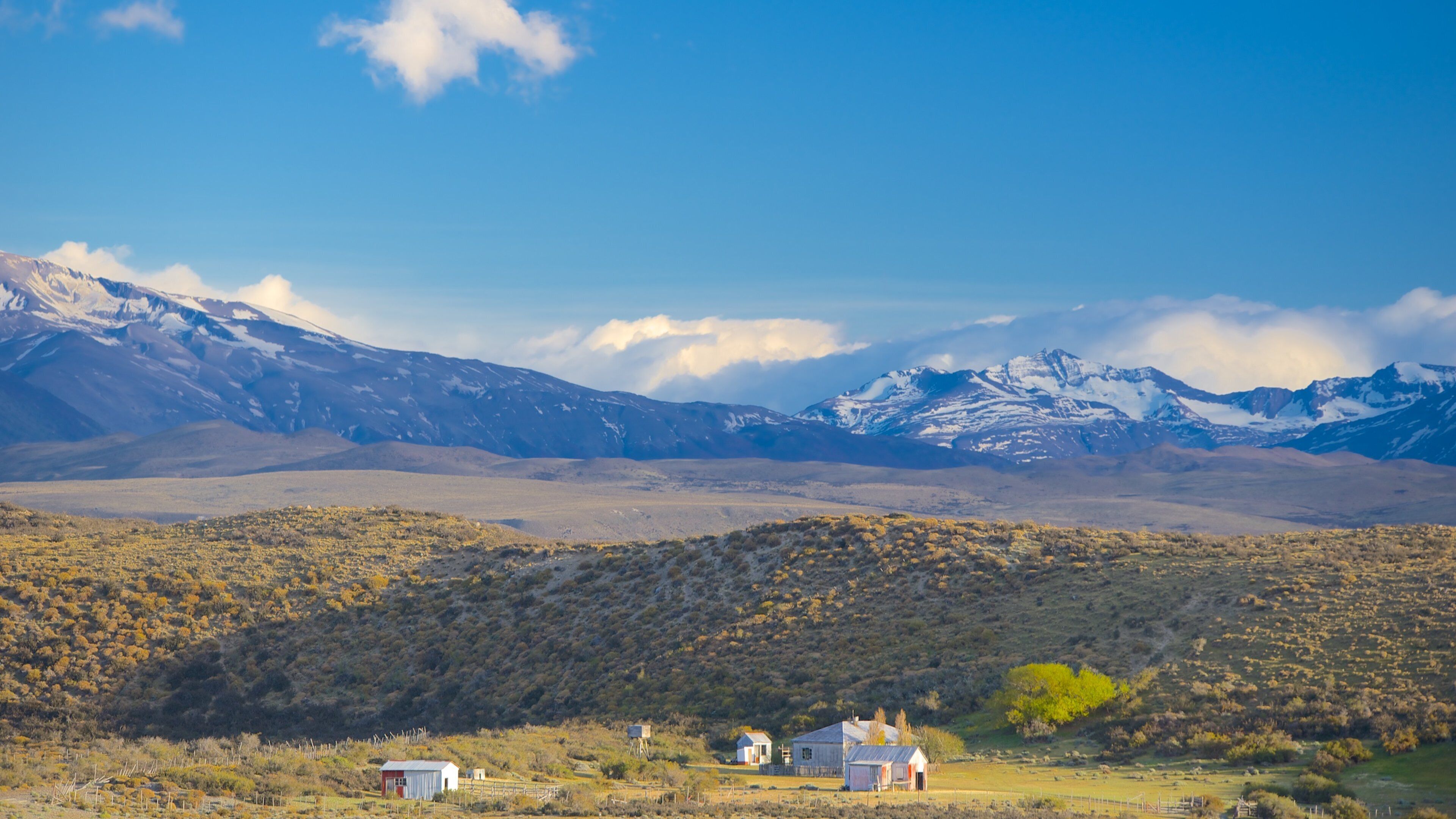 Torres Del Paine featuring tranquil scenes and landscape views