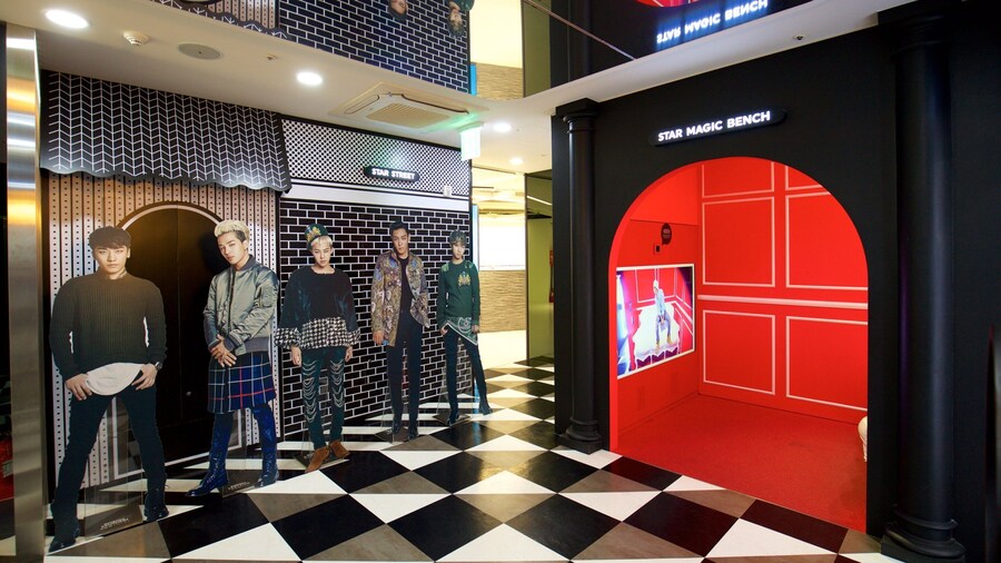 Jung-gu which includes interior views