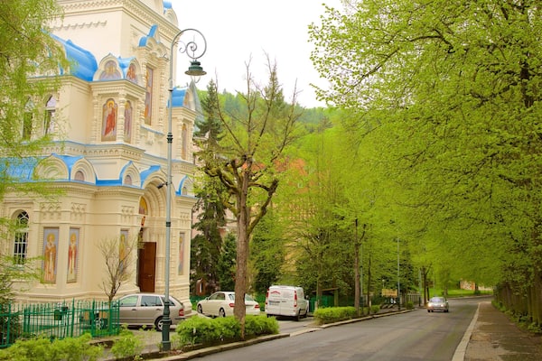 Karlovy Vary qui includes jardin, patrimoine architectural et patrimoine historique