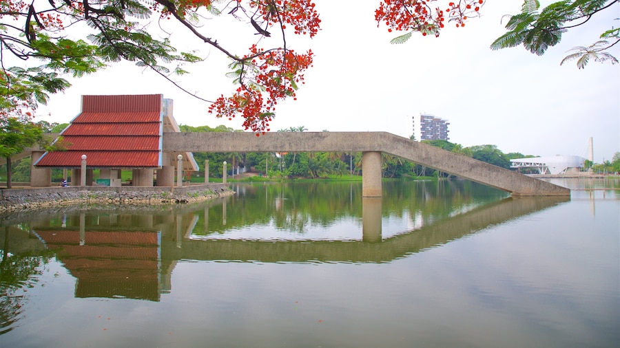 Tomas Garrido Canabal Park featuring a lake or waterhole