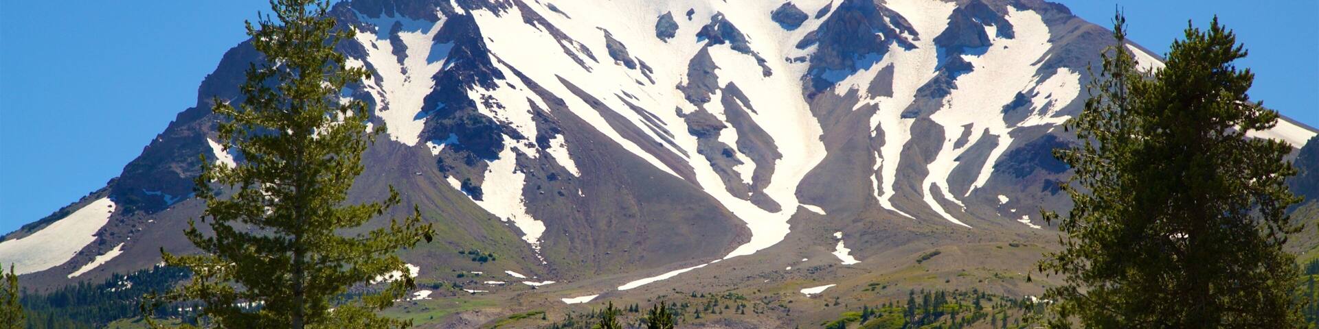 ミル クリーク フィーチャー 山々, 雪 と 静かな風景