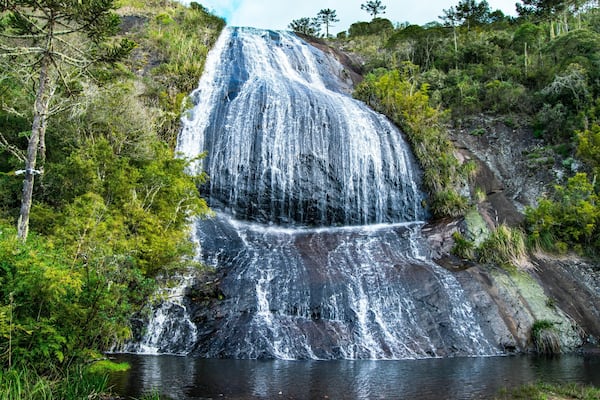 Véu da Noiva Waterfall - Urubici. Beautiful waterfall in Urubici SC
