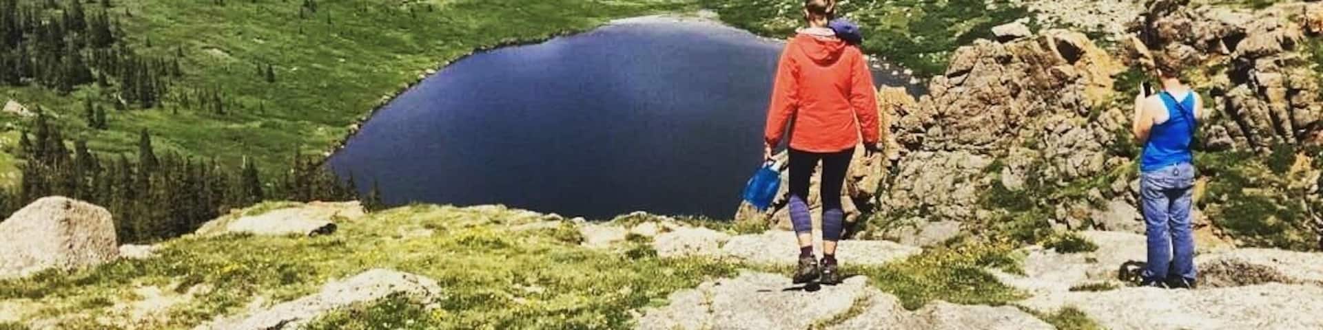 Trail to Chicago Lakes in Arapahoe Wilderness area outside of Idaho Springs #hiking #rockies #colorado #backpacking