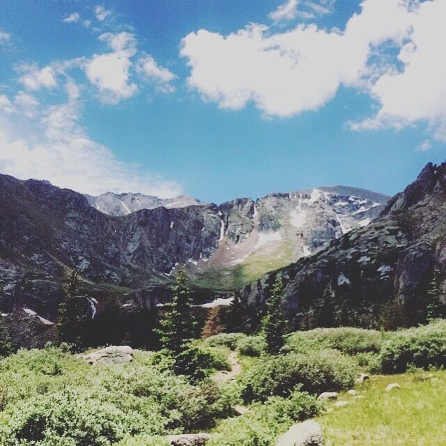 Trail to Chicago Lakes in Arapahoe Wilderness area outside of Idaho Springs #hiking #rockies #colorado #backpacking 