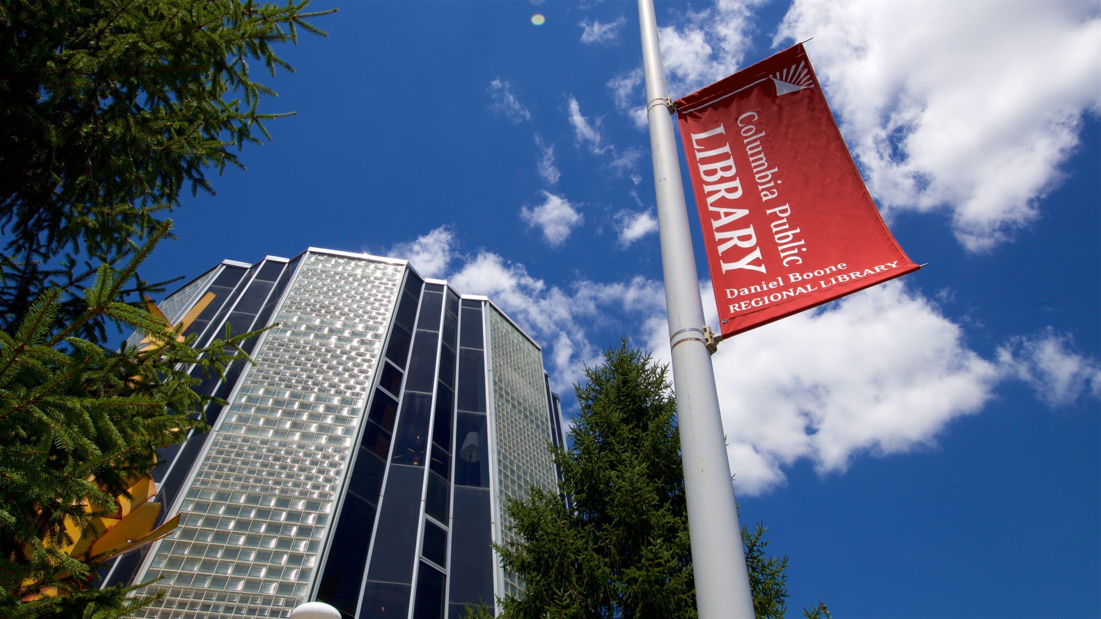 Columbia som visar skyltar