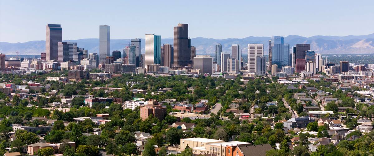 Downtown Denver Colorado Skyline