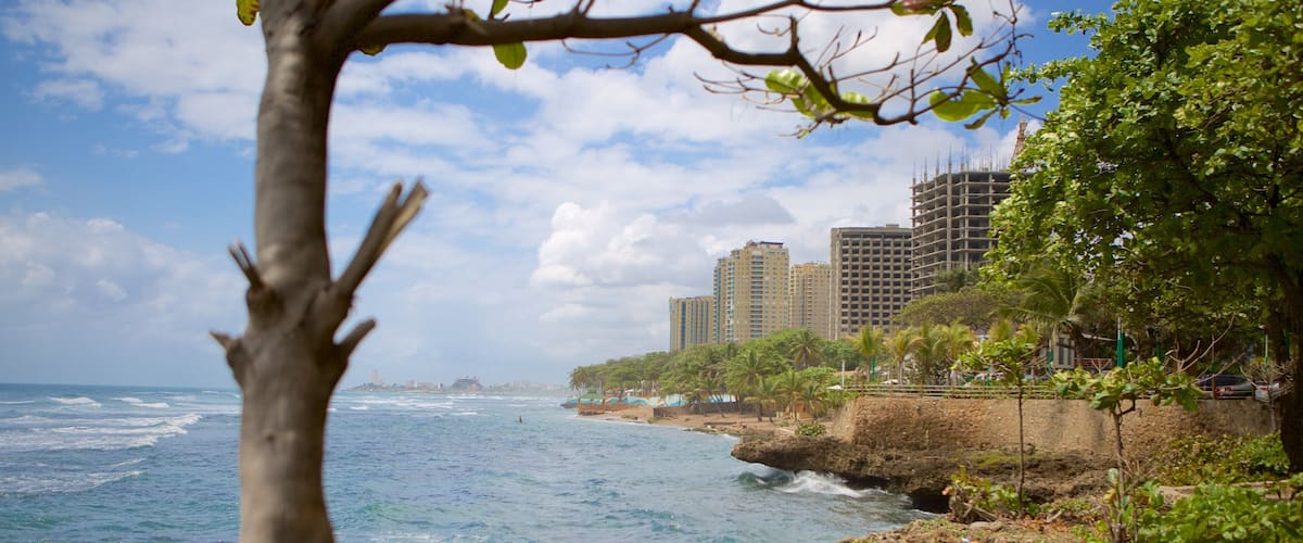 Malecon das einen Stadt und allgemeine Küstenansicht