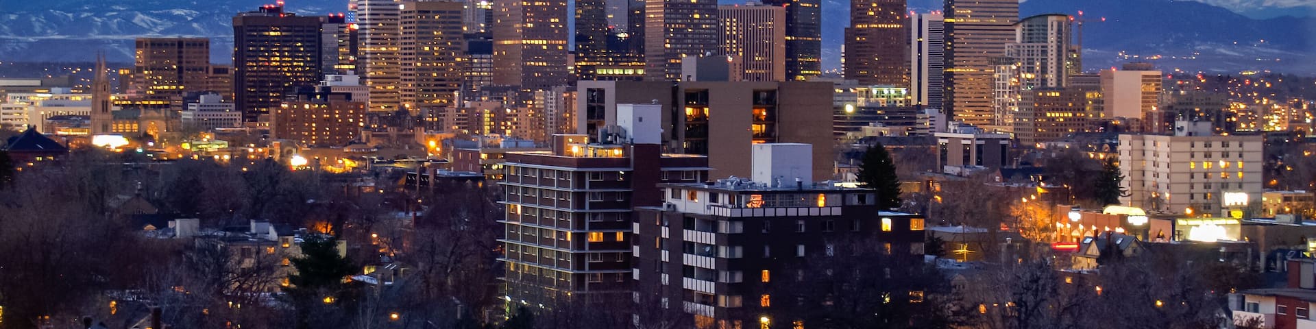 Downtown Denver Colorado Skyline Buildings