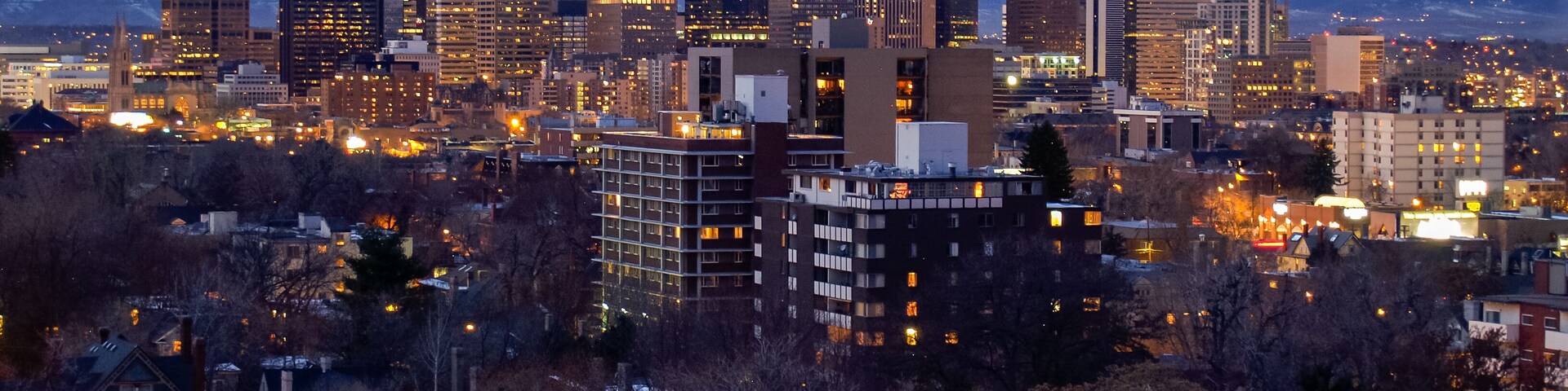 Downtown Denver Colorado Skyline Buildings