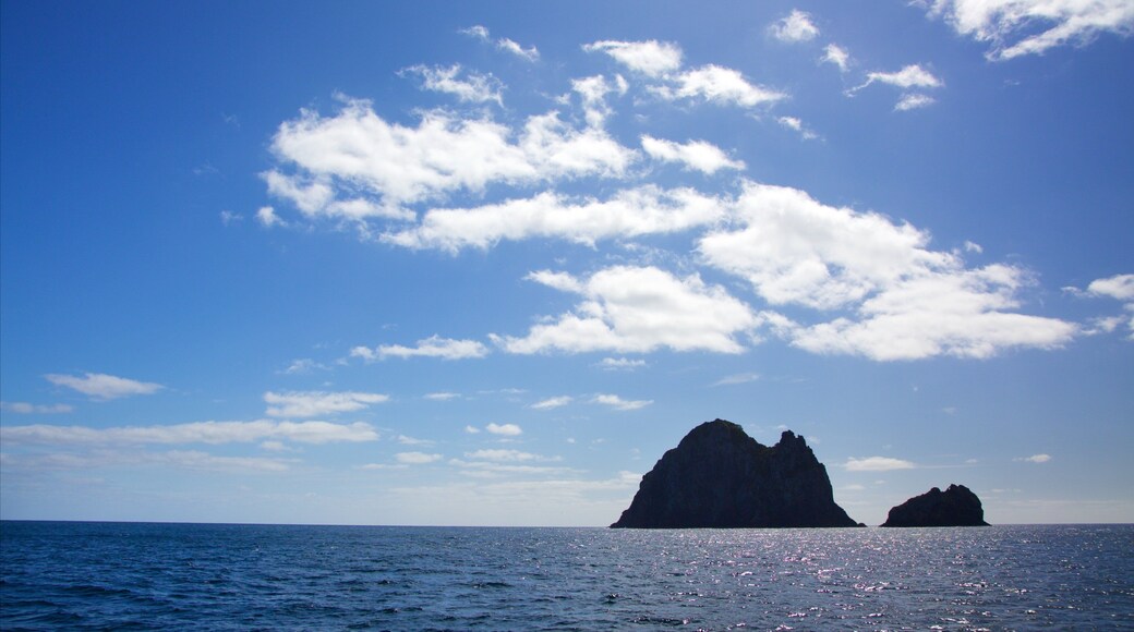 Hole In The Rock featuring island views and a bay or harbor