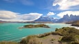 Torres Del Paine showing mountains, landscape views and a lake or waterhole