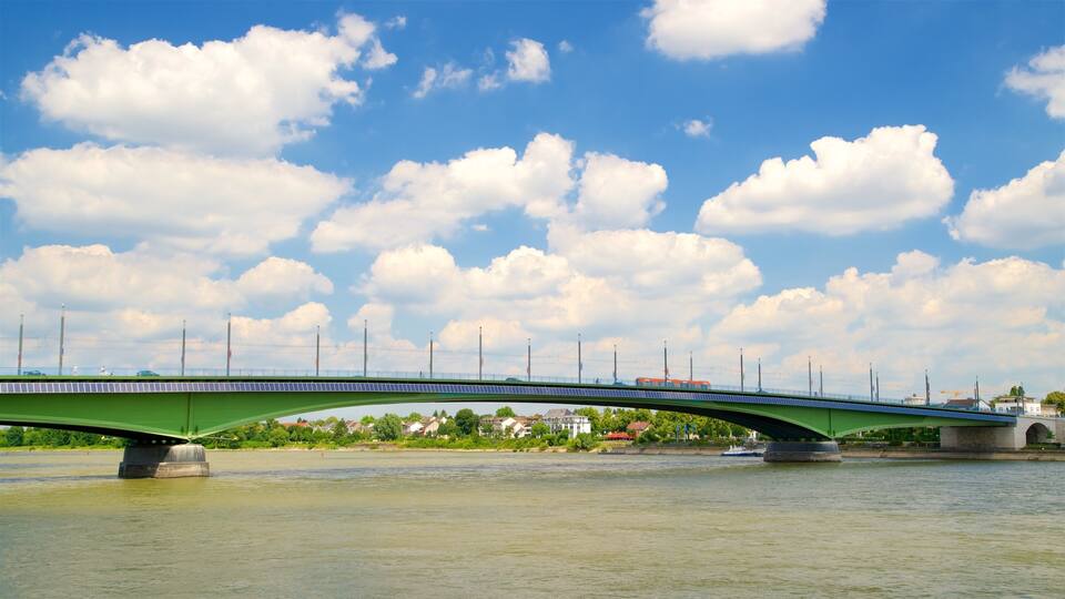 Kennedy Bridge featuring a bridge and a river or creek