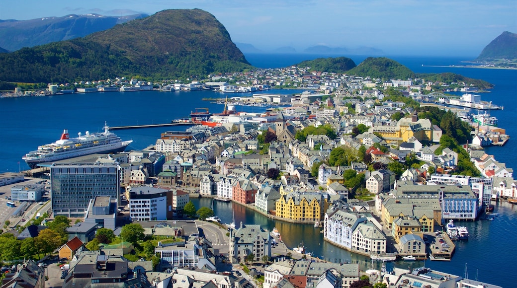 Alesund - More og Romsdal featuring a river or creek and a city