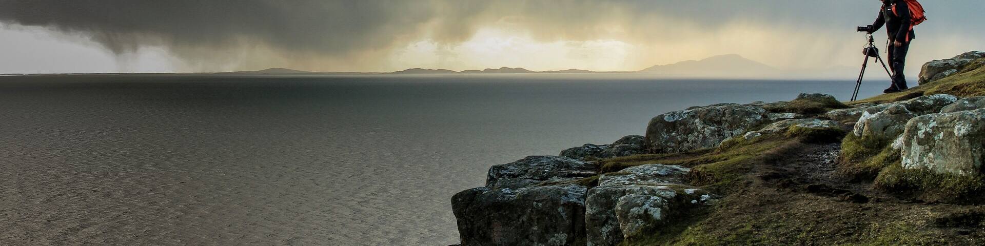 Taken just before getting drenched by a rain shower as I waited for sunset.