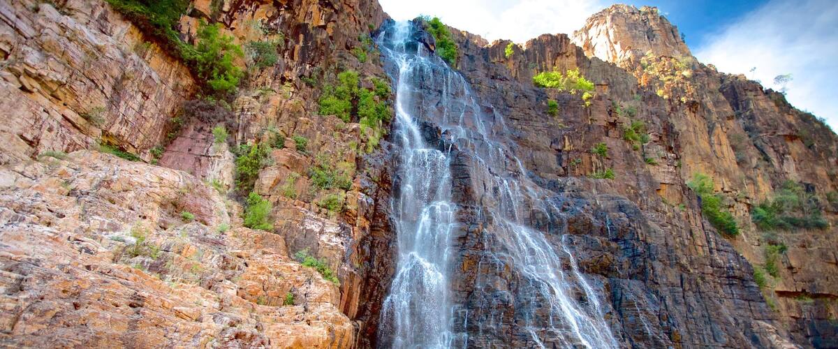 Kakadu National Park caracterizando uma cascata