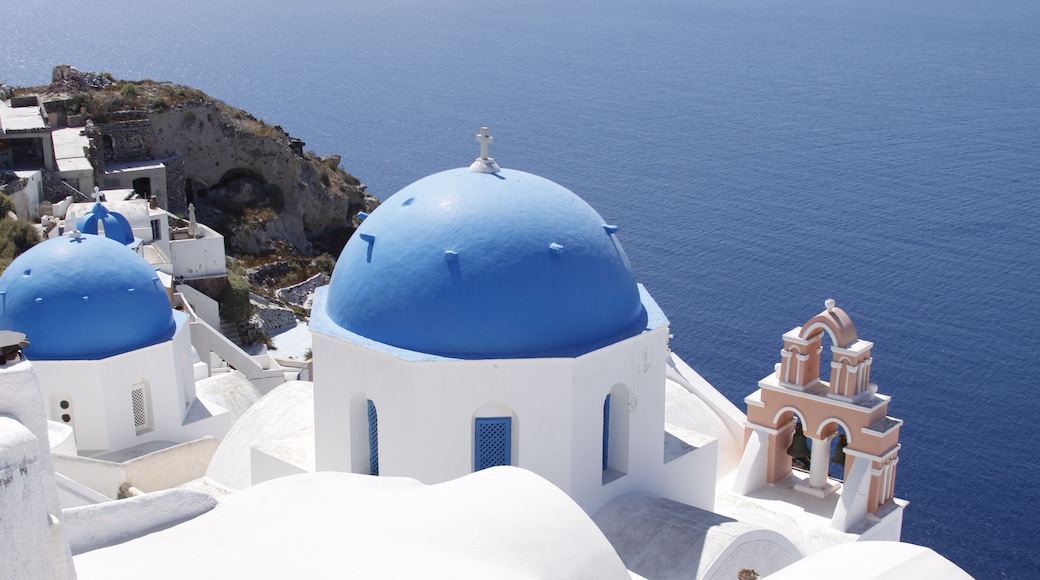 church on background of the sea