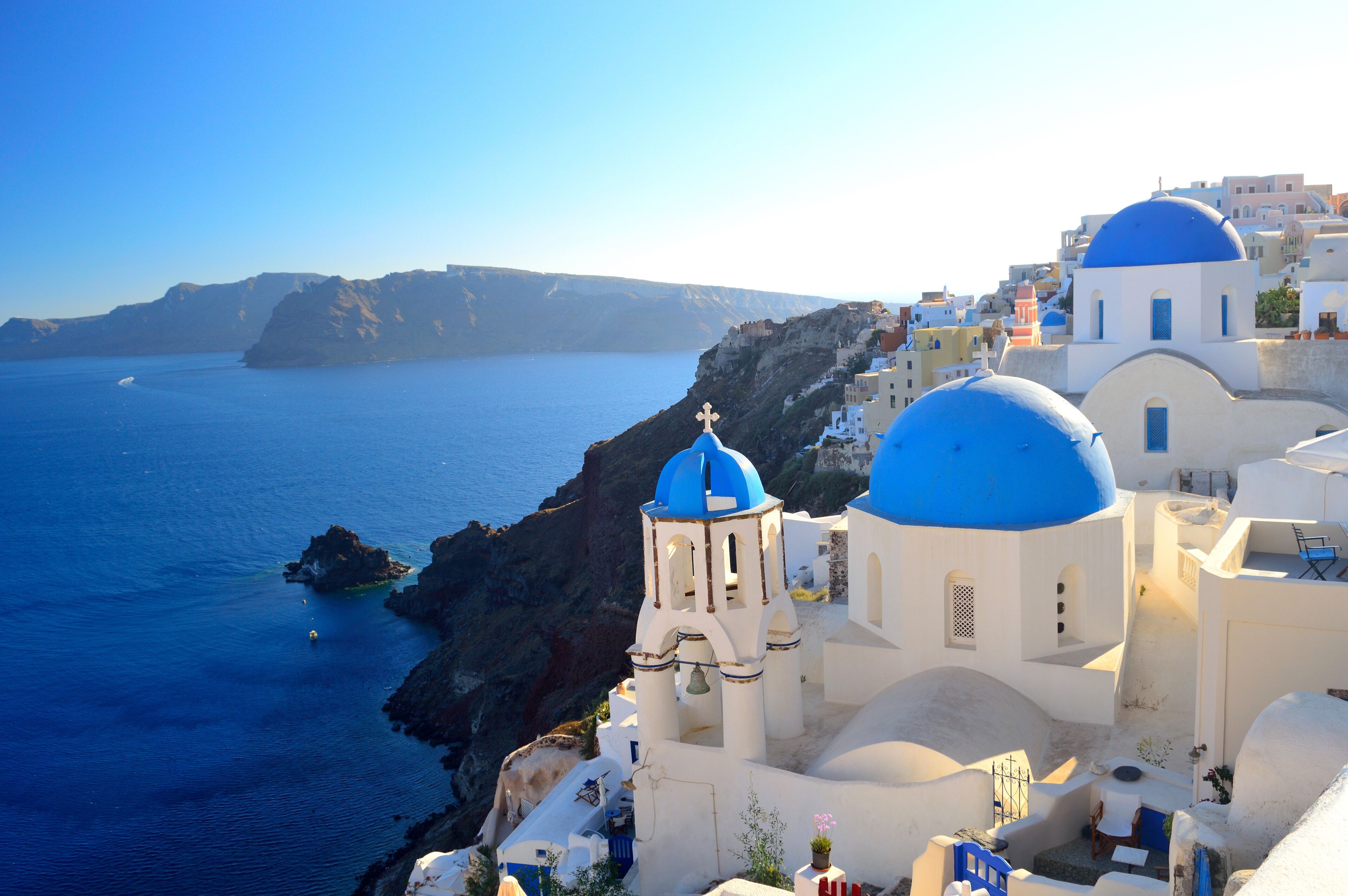 Ag. Spyridonas and Anastasis,Oia,Santorini , Greece