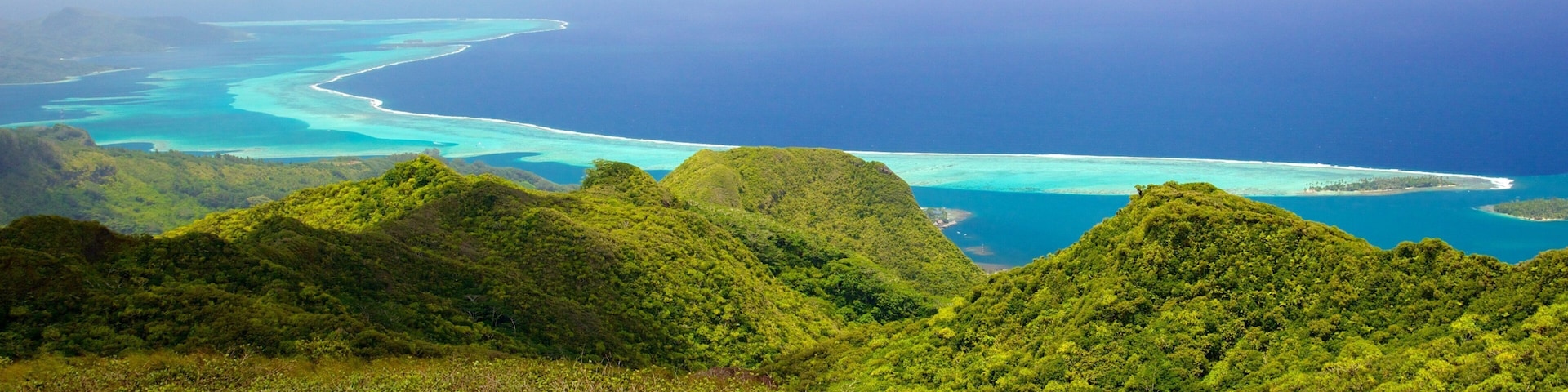 French Polynesia showing landscape views and general coastal views