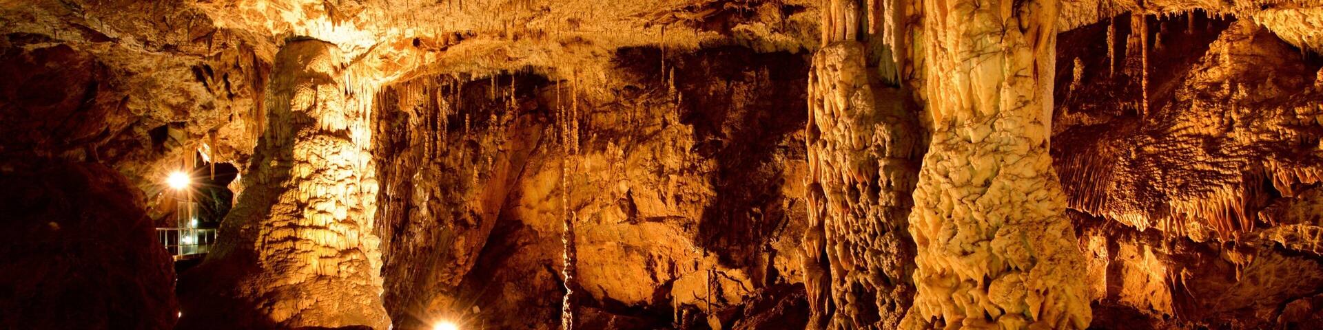 Punkva Caves featuring caves