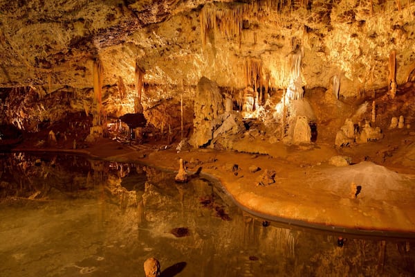 Punkva Caves featuring caves
