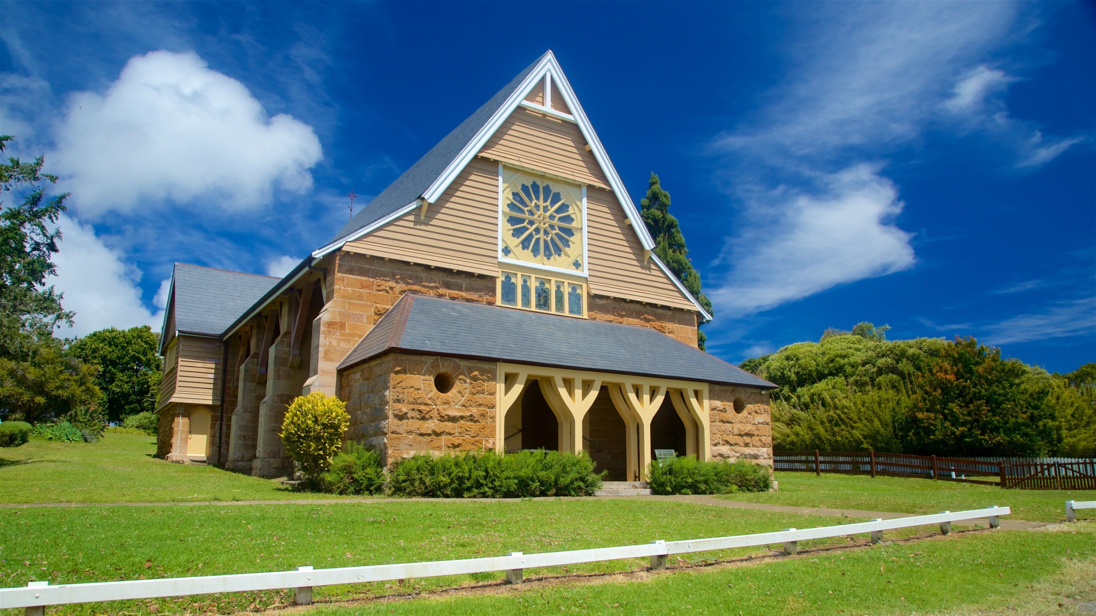 Norfolk Island which includes a church or cathedral